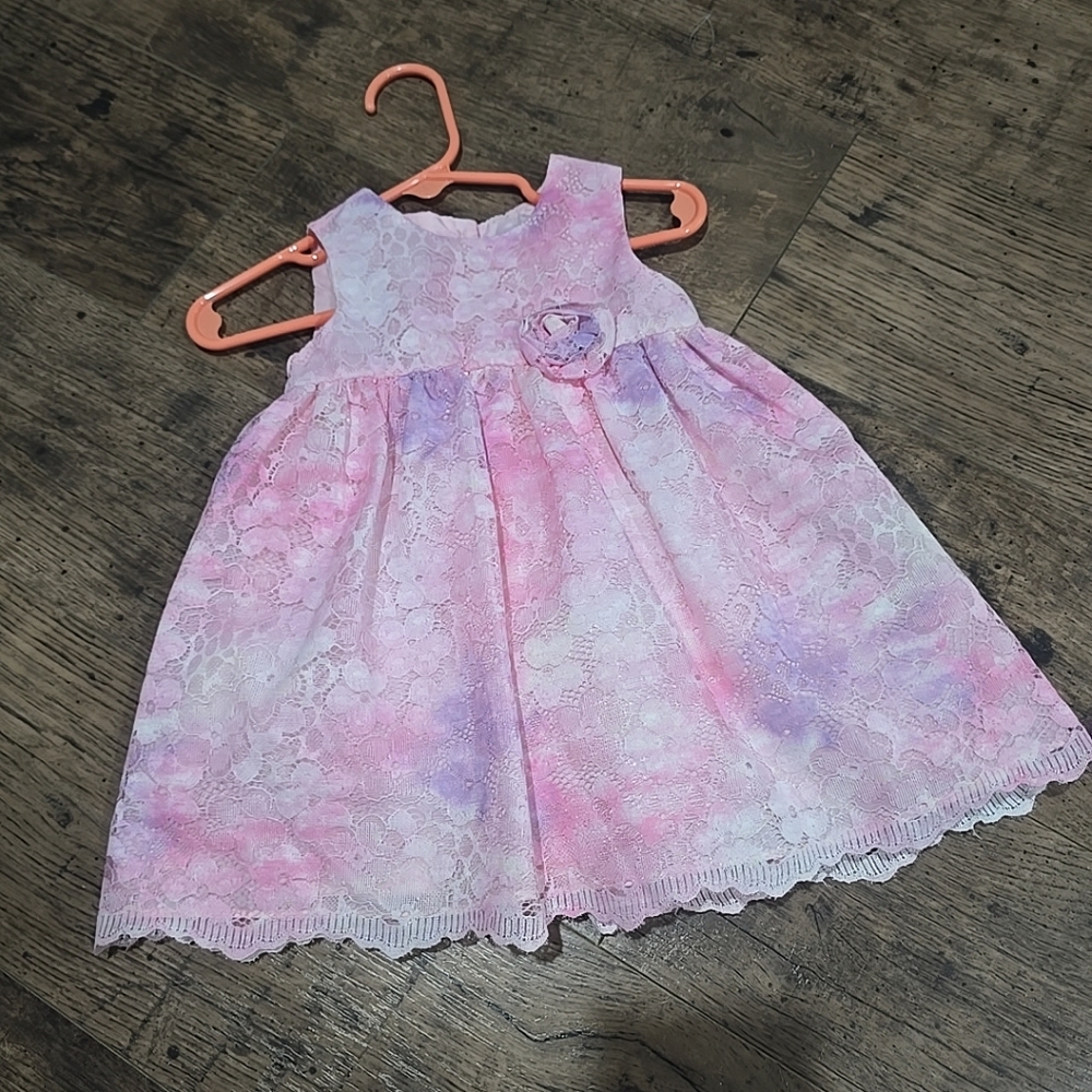 Purple Rose Baby Girl dress sz 6/9 months